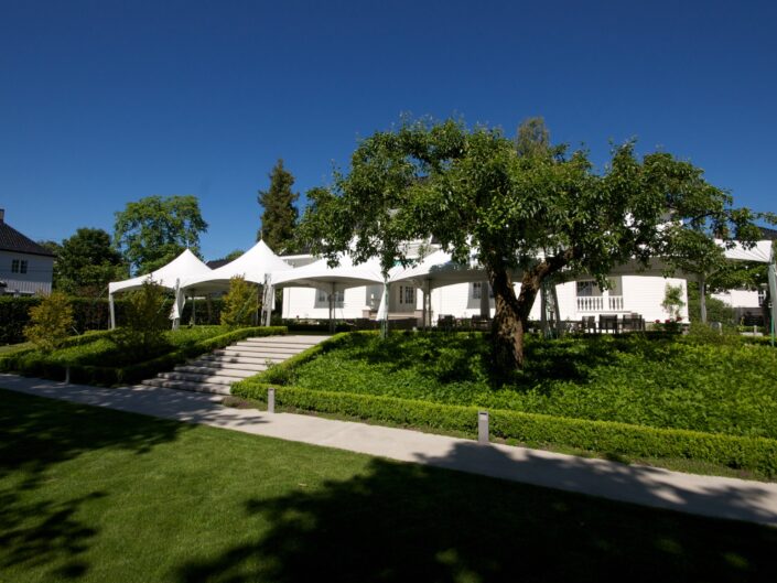 Topptelt 4,5x4,5m, uten vegger