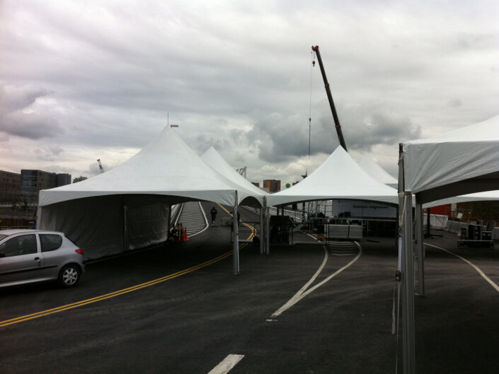 Topptelt 6x6m uten vegger